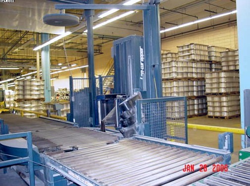 LANTECH Lanwrapper Stretch Wrap Packaging System.